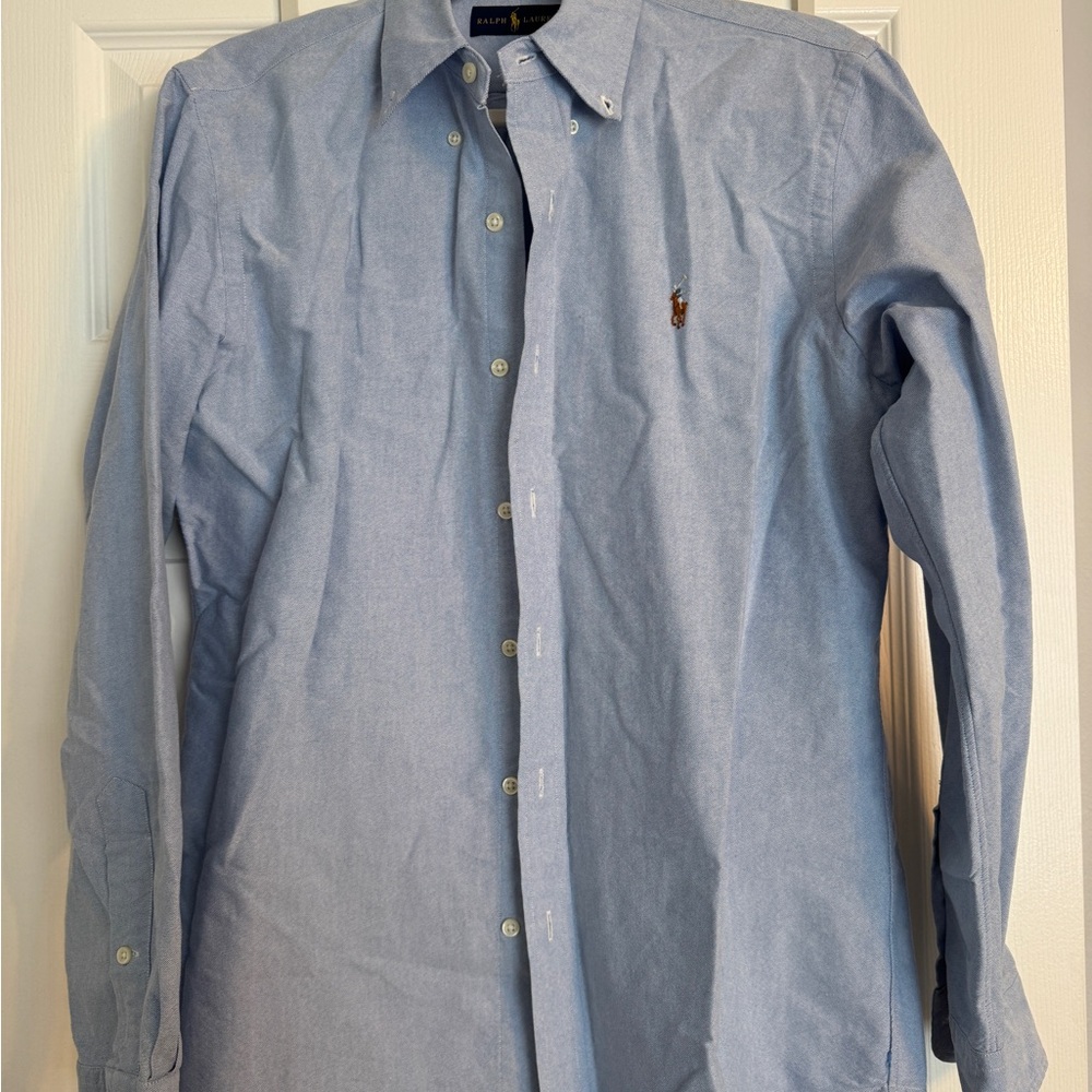 Ralph Lauren Light Blue Casual Button Down Shirt